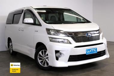 2012 Toyota Vellfire Hybrid ZR 4WD 7-Seater