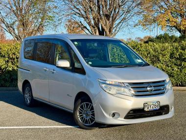 2015 Nissan Serena HYBRID 5 DOOR 7 SEATER