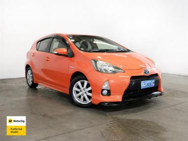 2014 Toyota Aqua 1.5lt Hybrid G 'Leather Package'