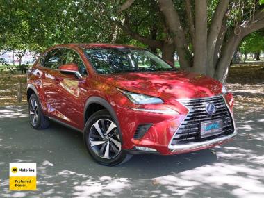 2018 Lexus NX 300h 2.5lt Hybrid 'Leather Package'