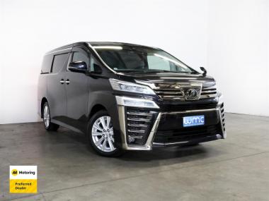 2019 Toyota Vellfire 2.5lt 4WD 'Z' 8-Seater