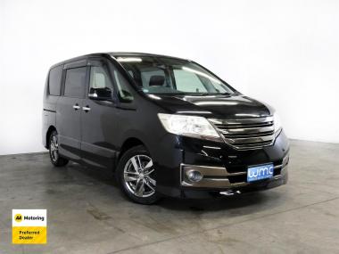 2012 Nissan Serena 2.0lt Rider 'Black Line' 8-Seat