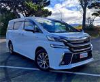 2016 Toyota Vellfire (MW) 2.5 Hybrid ZR 5 Dr Wagon in Otago
