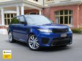 2016 LandRover Range Rover Sport SVR 5.0lt V8 Supe