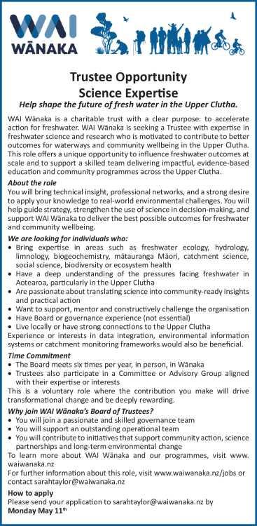 Trustee Opportunity