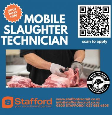 MOBILE SLAUGHTER TECHNICIAN