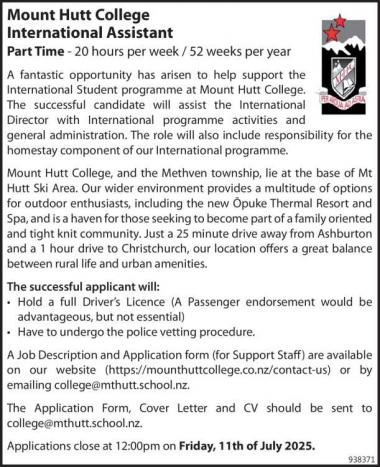 International Assistant