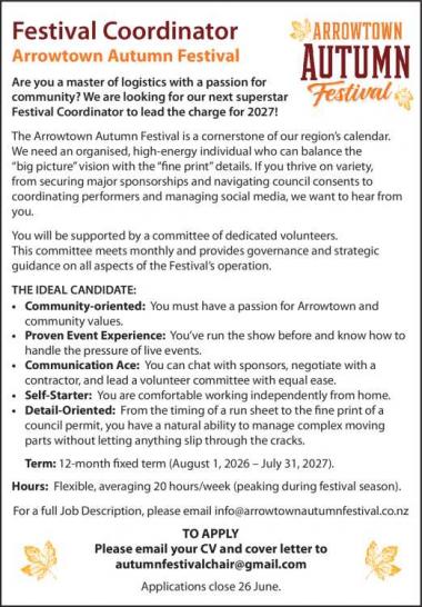 Festival Coordinator 
