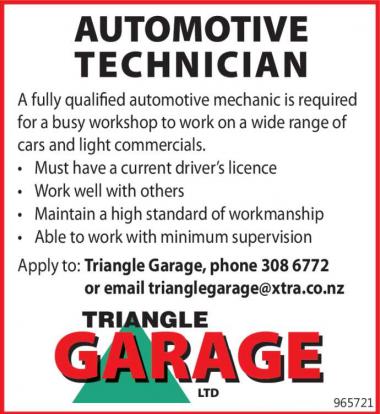 AUTOMOTIVE TECHNICIAN