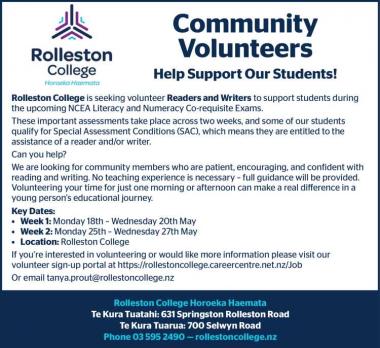 Community Volunteers