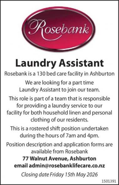 Laundry Assistant