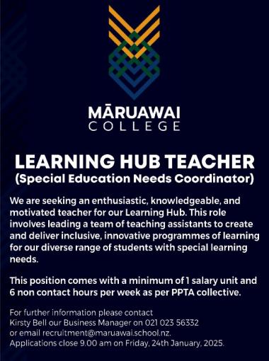 LEARNING HUB TEACHER