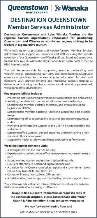 Member Services Administrator