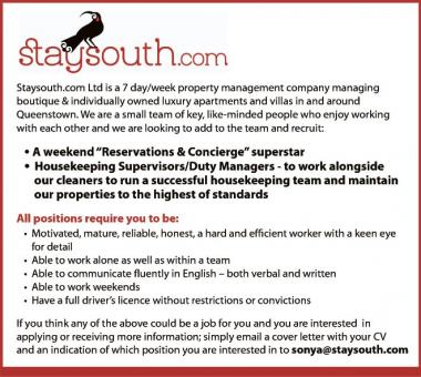 Staysouth.com Ltd Opportunities