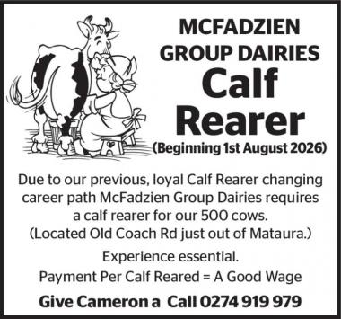 Calf Rearer