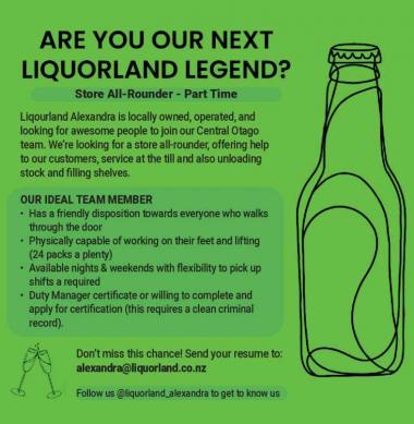 ARE YOU OUR NEXT LIQUORLAND LEGEND?