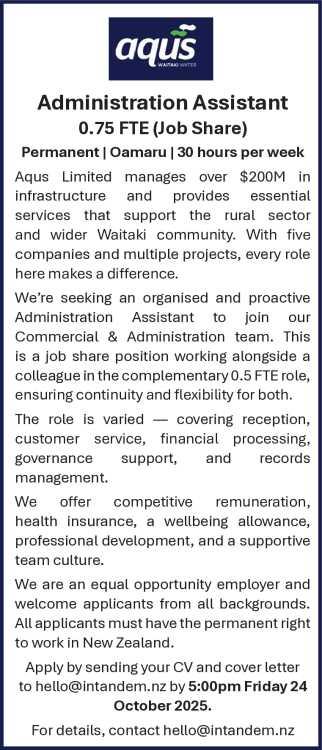 Administration Assistant