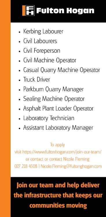 Fulton Hogan Vacancies