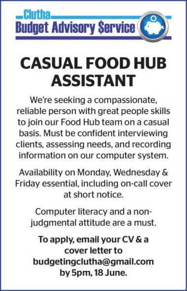 CASUAL FOOD HUB ASSISTANT