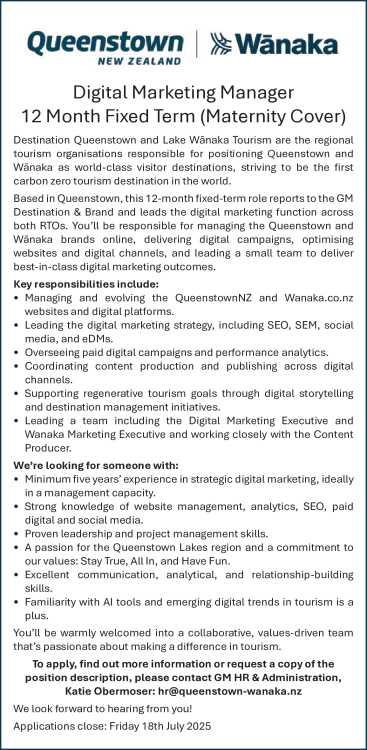 Digital Marketing Manager