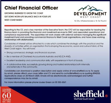 Chief Financial Officer