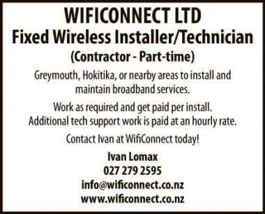 Fixed Wireless Installer/Technician