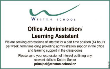 Office Administration/Learning Assistant