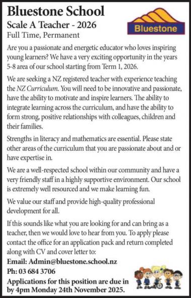 Scale A Teacher - 2026