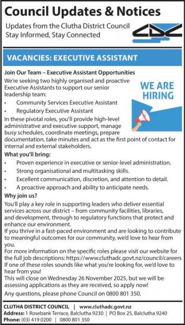 Join Our Team – Executive Assistant Opportunities