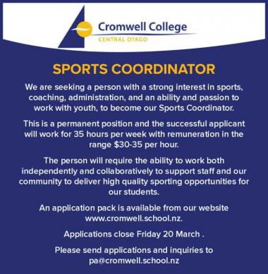 SPORTS COORDINATOR