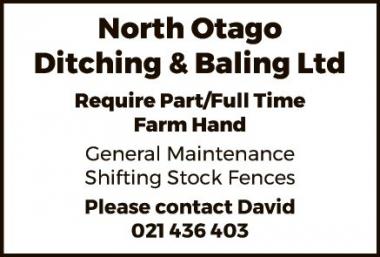 Farm Hand in Otago