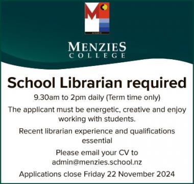 School Librarian required