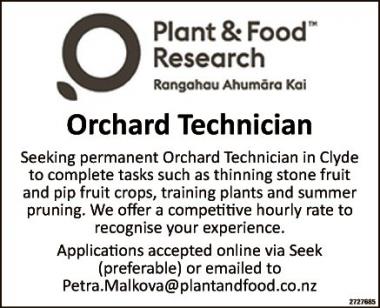 Orchard Technician