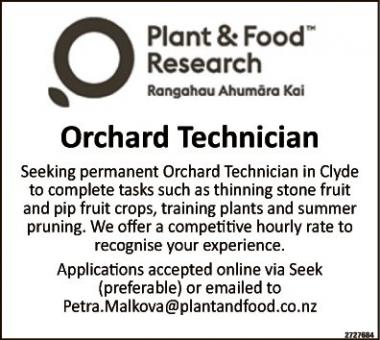 Orchard Technician