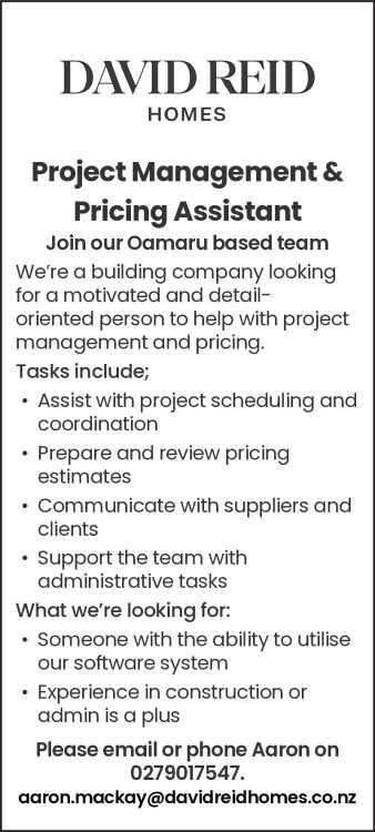 Project Management & Pricing Assistant
