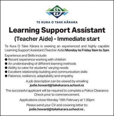 Learning Support Assistant