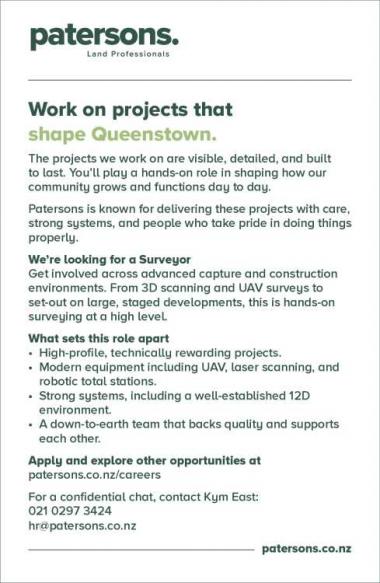 We’re looking for a Surveyor