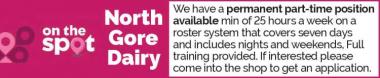 Permanent part-time position in Southland
