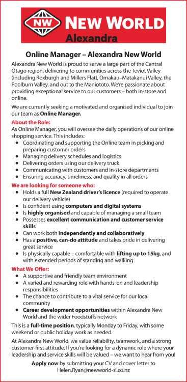 Online Manager