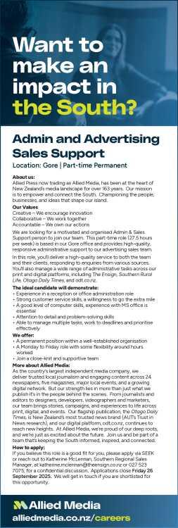 Want to make an impact in the South?