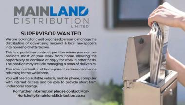 SUPERVISOR WANTED