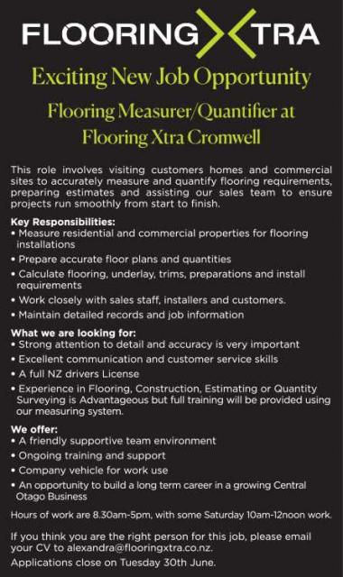 Exciting New Job Opportunity