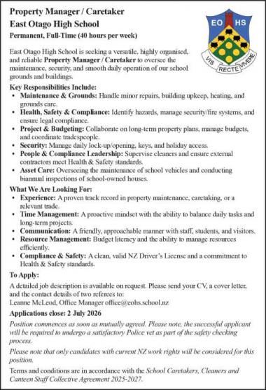 Property Manager/Caretaker