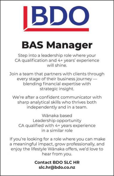 BAS Manager