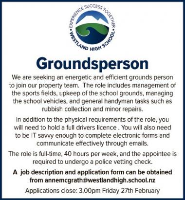 Groundsperson
