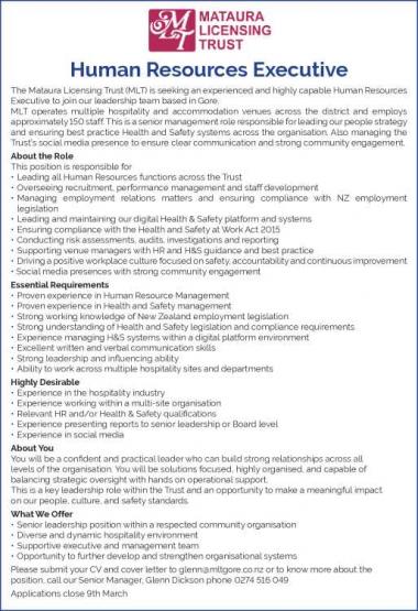 Human Resources Executive