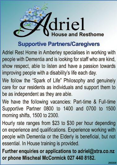 Supportive Partners/Caregivers