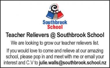 Teacher Relievers @ Southbrook School