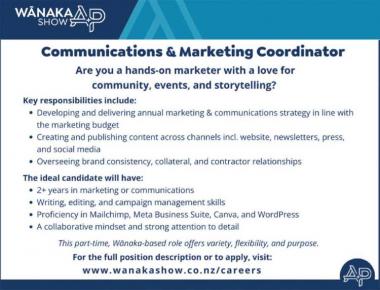 Communications & Marketing Coordinator