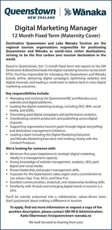 Digital Marketing Manager